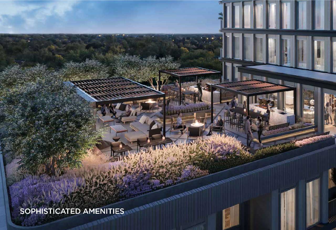 SOPHISTICATED AMENITIES 