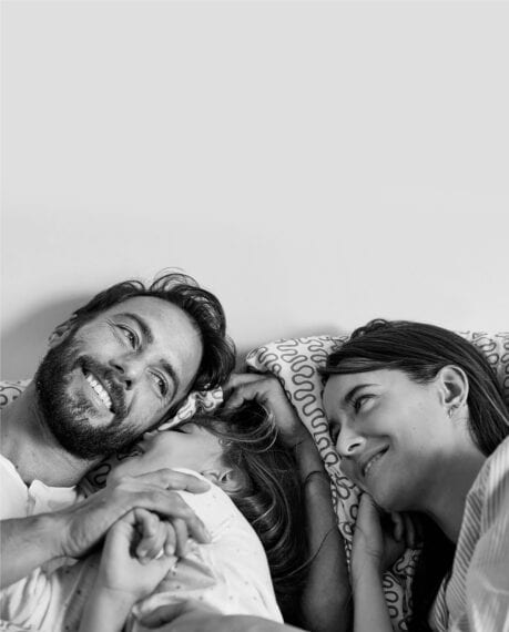 Smiling couple